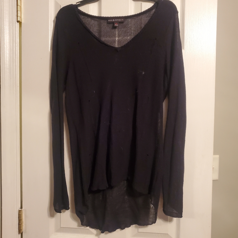 Distressed Sweater